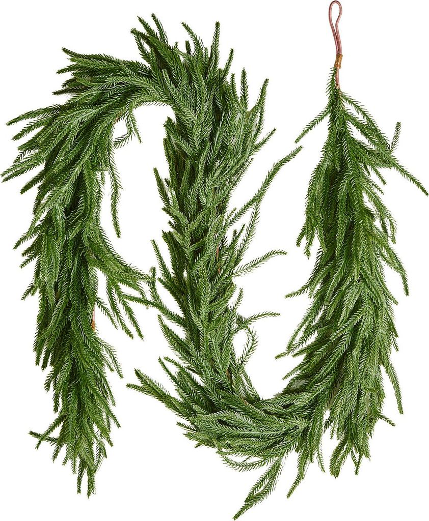VEVOR Vianočný veniec, 1828 mm, realistický veniec z Obrázok produktu 