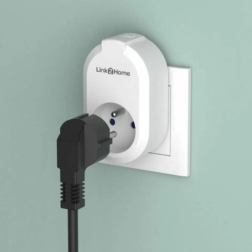 Prise Intelligente LINK2HOME 230V avec Programmation et Commande Vocale - 2