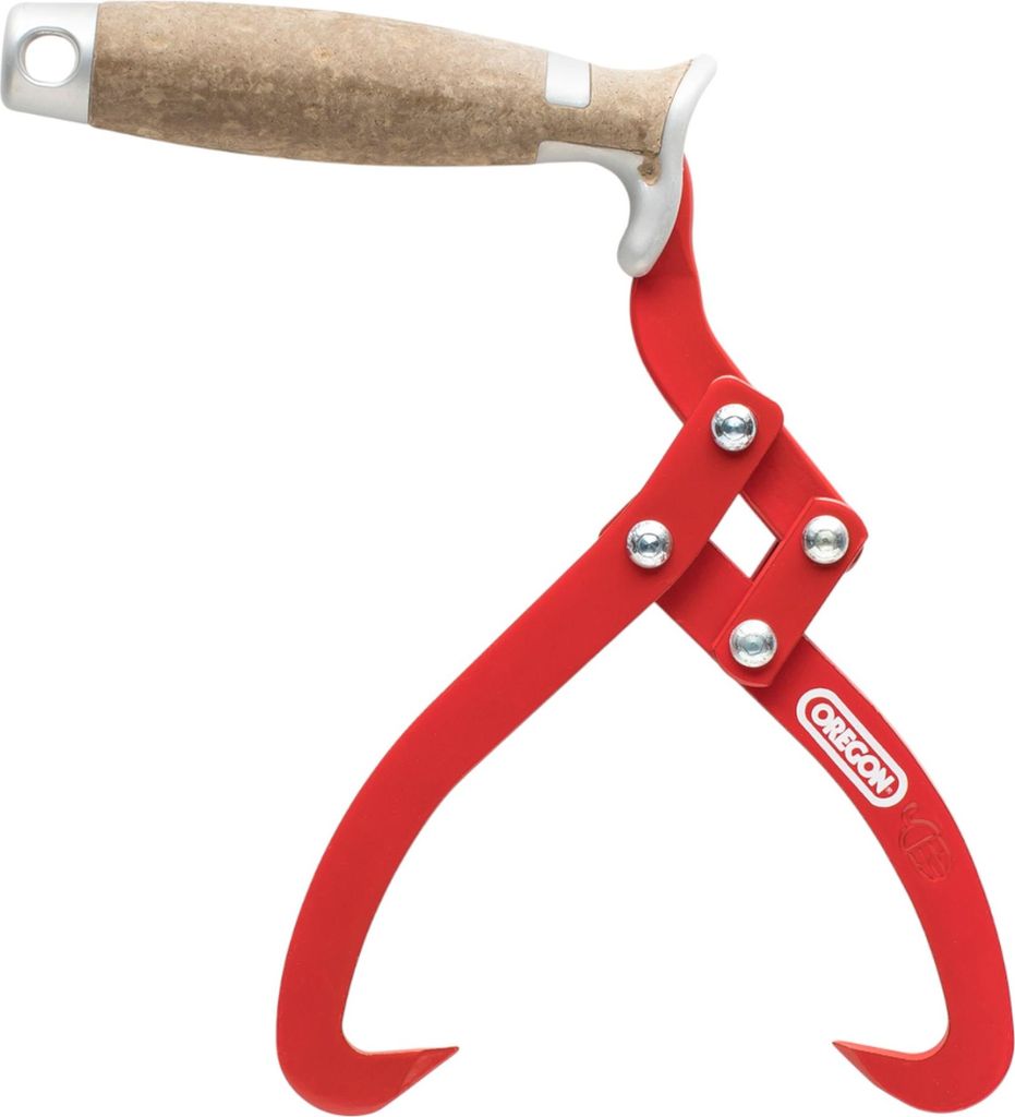 Oregon Handpackzange 180 mm ( 536321 ) Hebezange mit rutschfestem Griff erleichtert die Handhabung von Stämmen erheblich