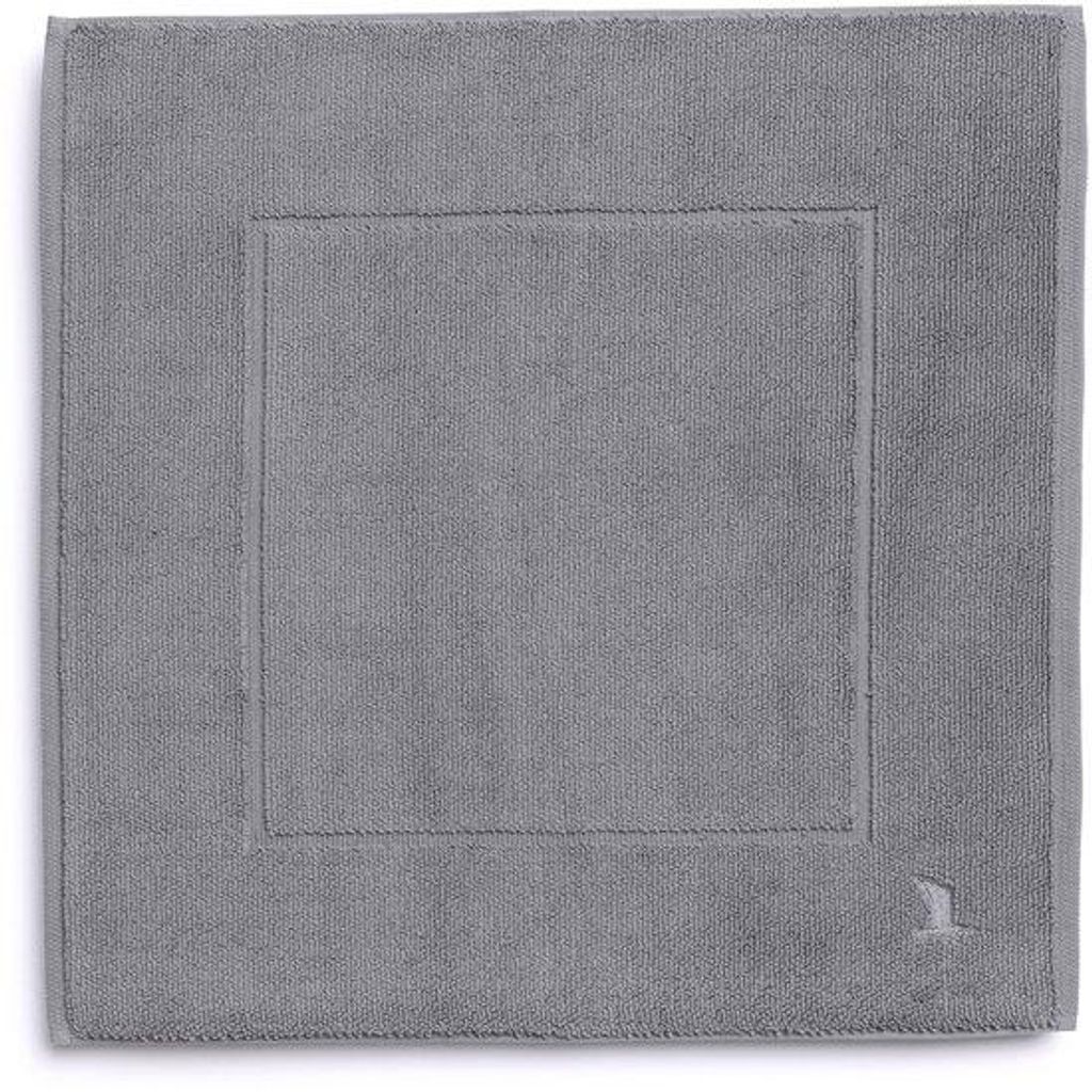 möve Superwuschel Badematte 60 x 60 cm aus 100 % Baumwolle, stein