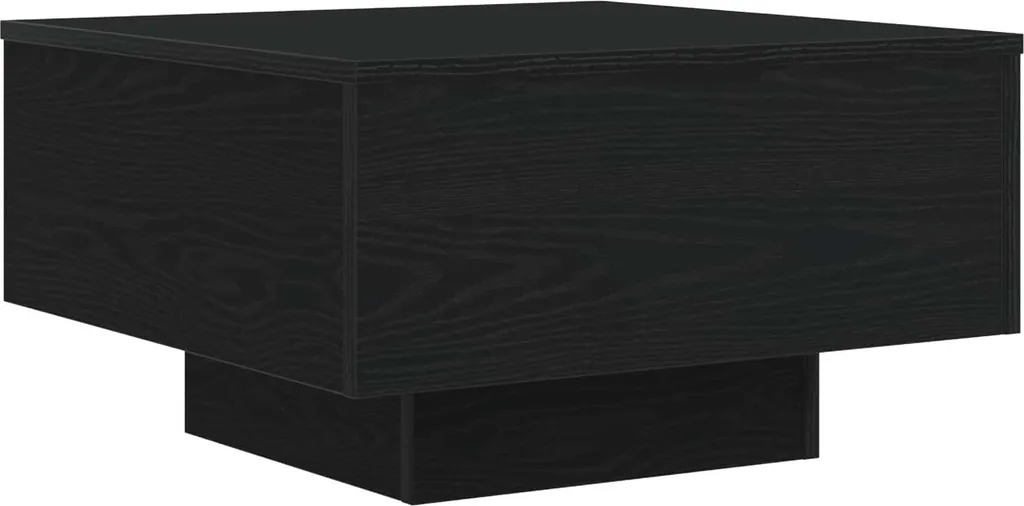 Tavolino Salotto vidaXL 55cm Rovere Nero - Robusto e Pratico