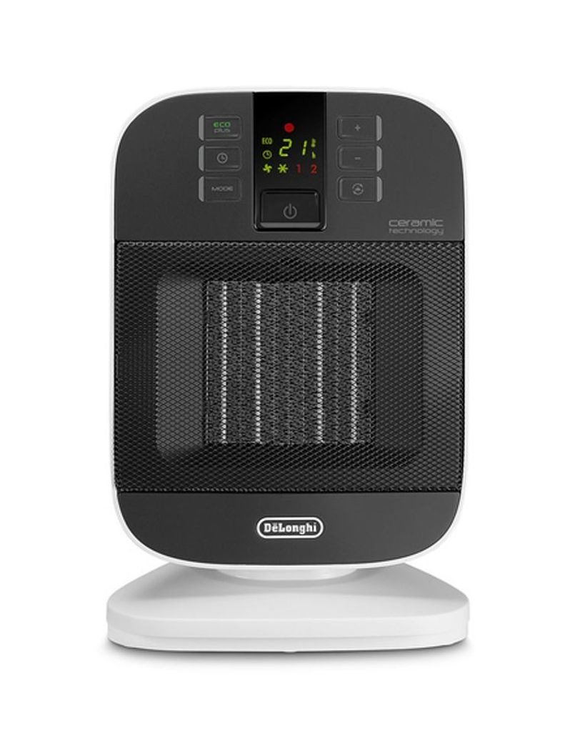 De’Longhi HFX60V20 Drinnen Schwarz, Weiß 2000 W Elektrischer Raumheizlüfter