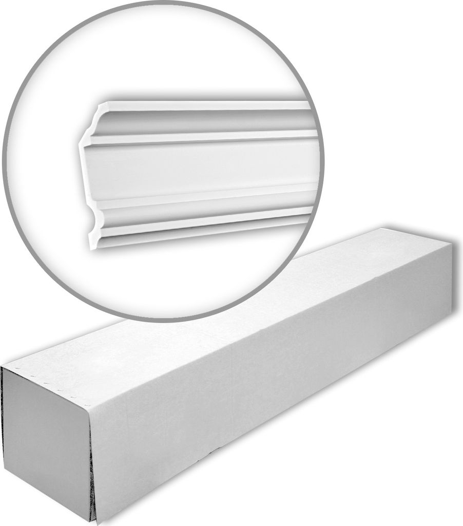 Profhome 150177 Eckleisten 1 Karton SET mit 14 Zierleisten | 28 m