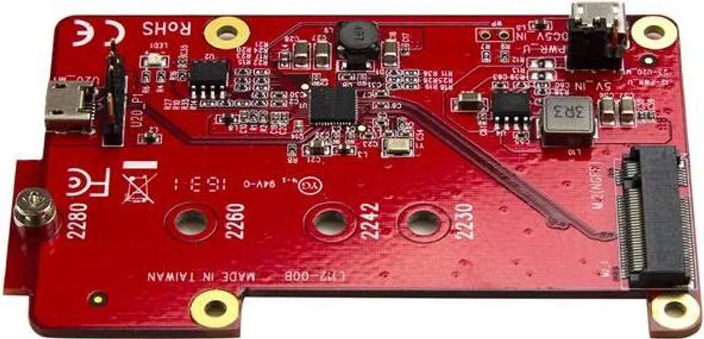 Convertisseur USB vers mSATA Compact - Extension de Stockage Raspberry Pi