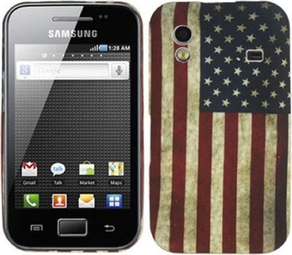Schutzhülle TPU Retro für Handy Samsung Galaxy ace S5830