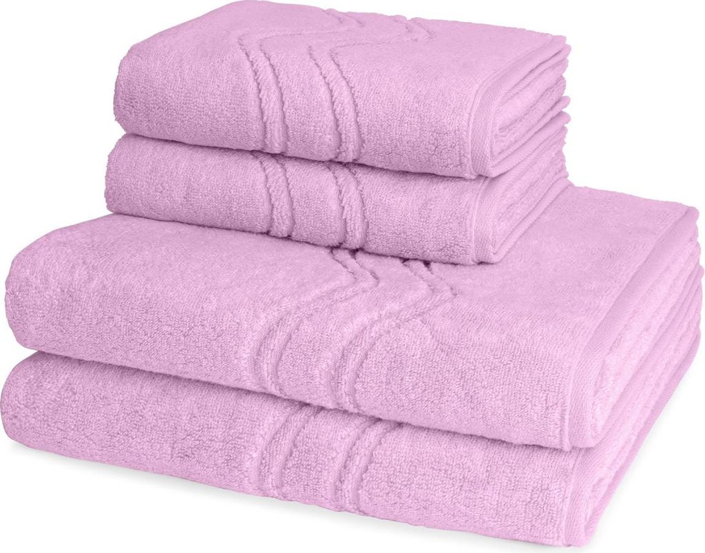 Ross Cashmere feeling 2 X Handtuch 2 X Duschtuch im Set Produktbild 