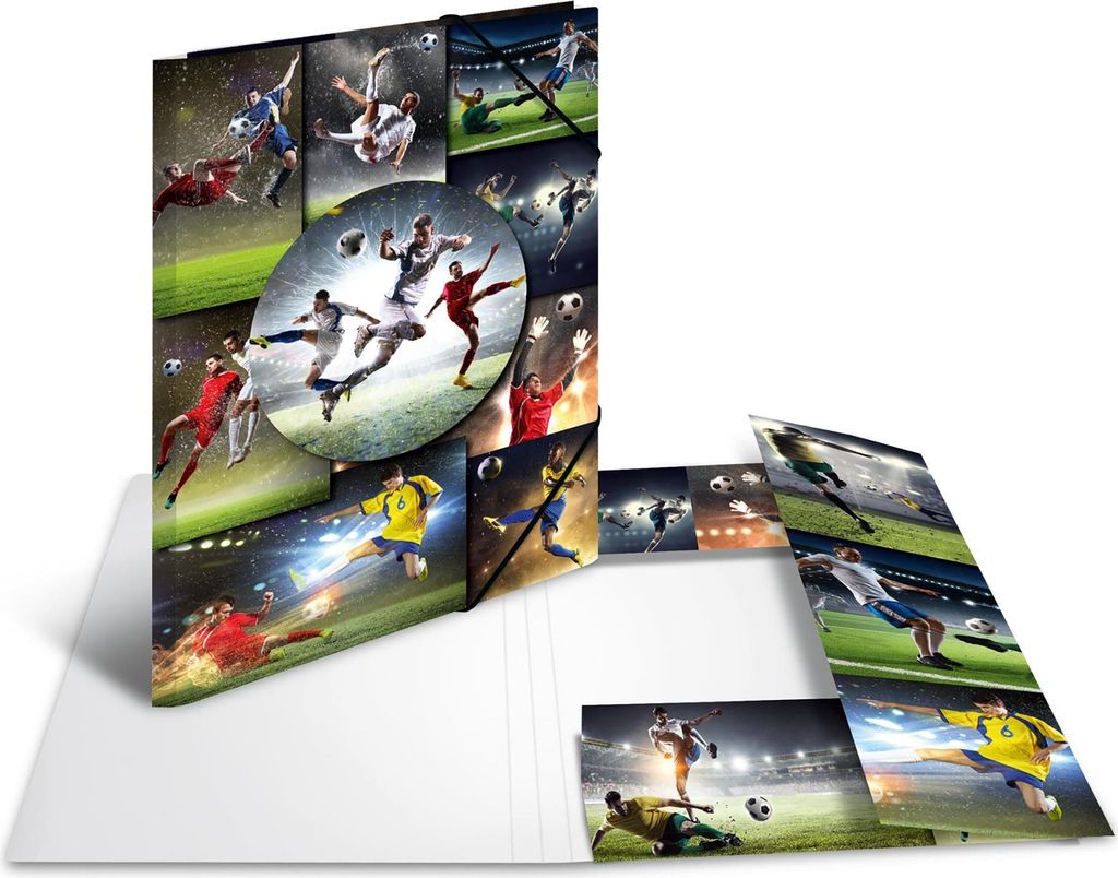 HERMA Sammelmappe A3 Fussball Pappe Image du produit 