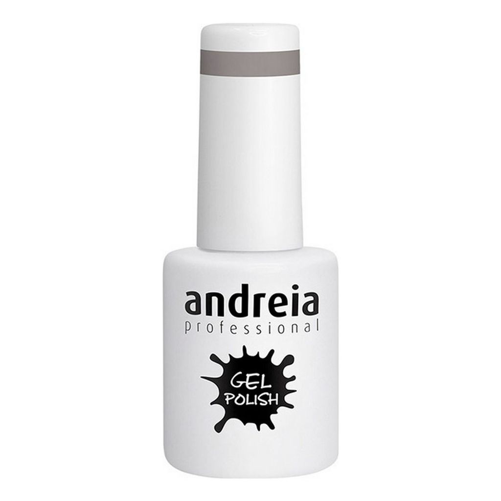 Andreia Semi-Permanent Nail Gel Polish for UV/LED Lamp Intense Shine and 4 weeks Lasting French Manicure Nail Gel Varnish Colour 278 Grey Shades of...