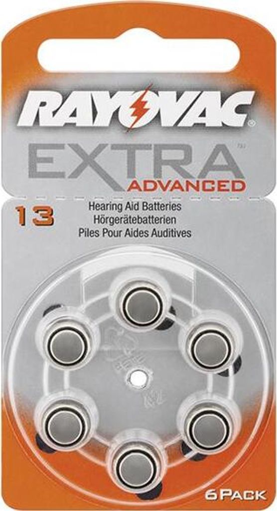 Rayovac 49589 Extra Advanced PR48/13A - Zink-Luft Image du produit 