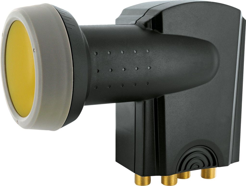 Quad LNB digital SUN PROTECT anthrazit Produktbild 