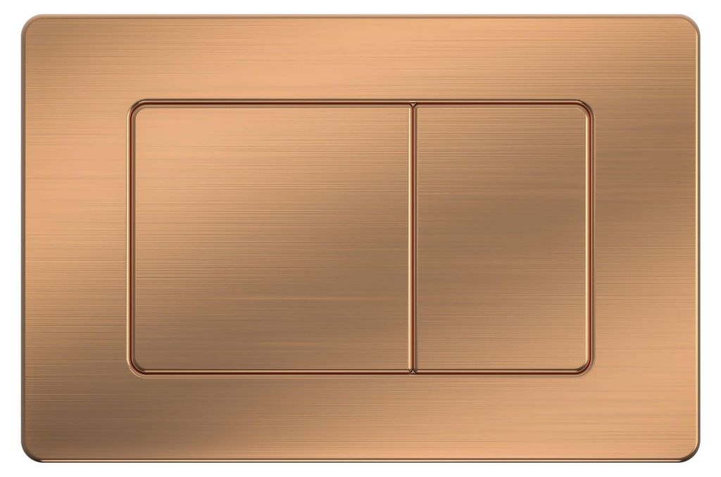 Drückerplatte Rosegold Gebürstet Kompatibel zu Geberit Produktbild 