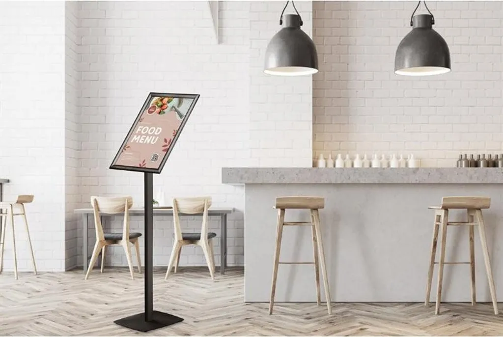 EUROPEL 355044 Supporto Informativo Premium A3 Nero | Design d'Eccellenza - 3