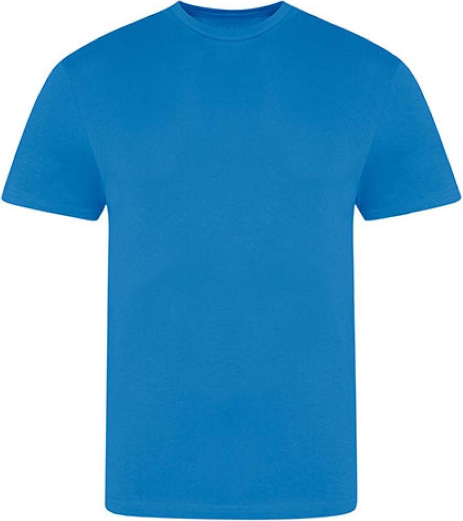 Just Ts JT100 | Herren Shirt The 100 T, Gekämmte, ringgesponnene Baumwolle - Farbe: Azure Blue - Größe: L