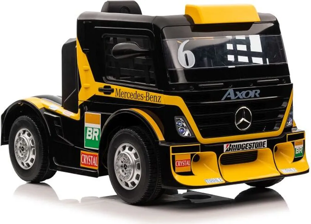 Voiture Mercedes XMX622 Jaune : Sécurité et Contrôle Parentale 100%