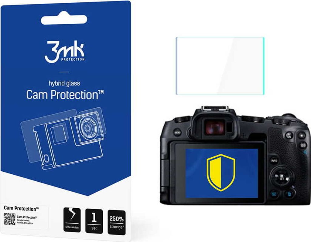 3mk Display Hybridglas Cam Protection fr Canon EOS RP transparent 0,16mm