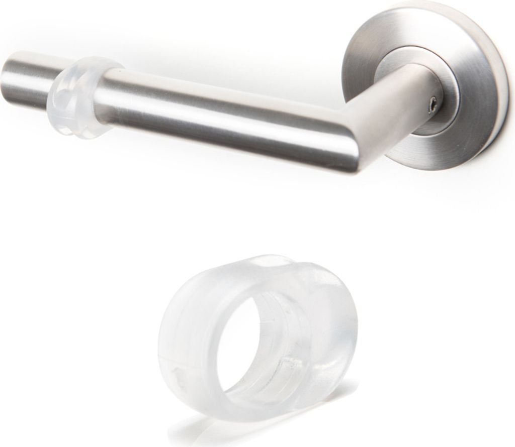 5x sossai Türklinkenpuffer TKP1 Transparent Produktbild 