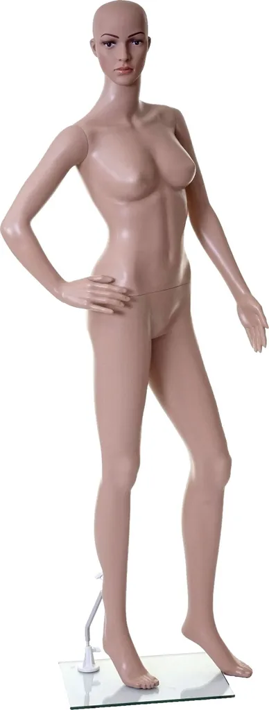 Mannequin de vitrine femme taille réelle pour magasin couture