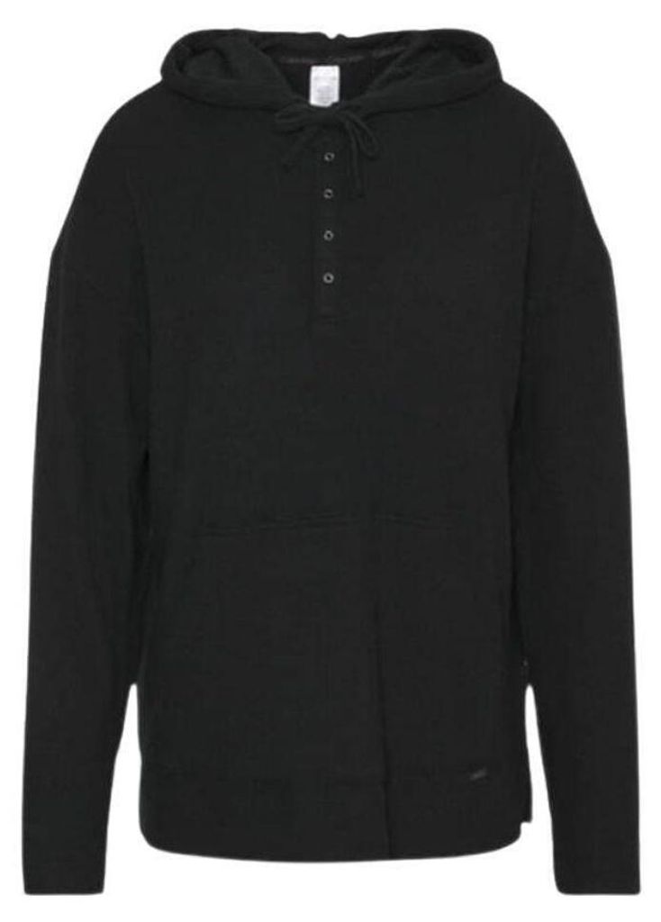 Calvin Klein - Kapuzenpullover für Damen, Polyester NA832 (S) (Schwarz)