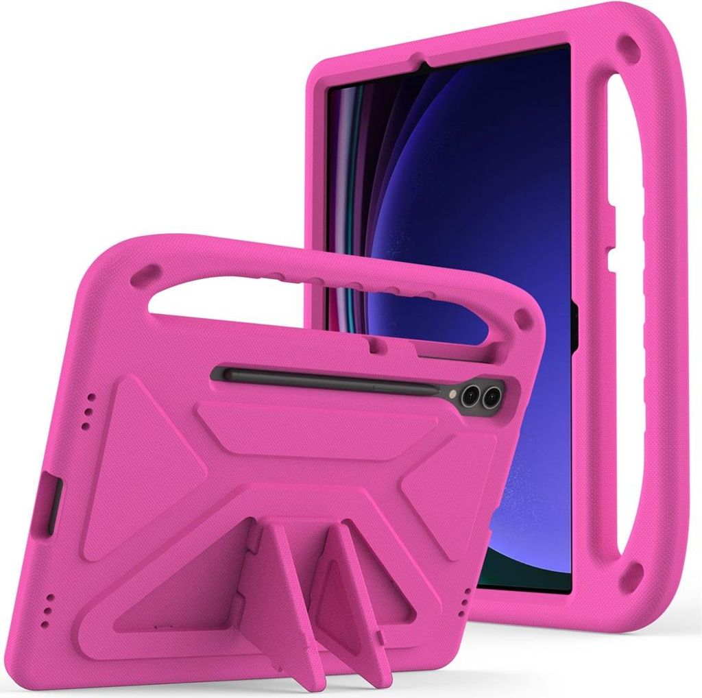 Samsung Galaxy Tab S9 Plus Hülle - Coverup Stoßfeste Kinderhülle - Rosa