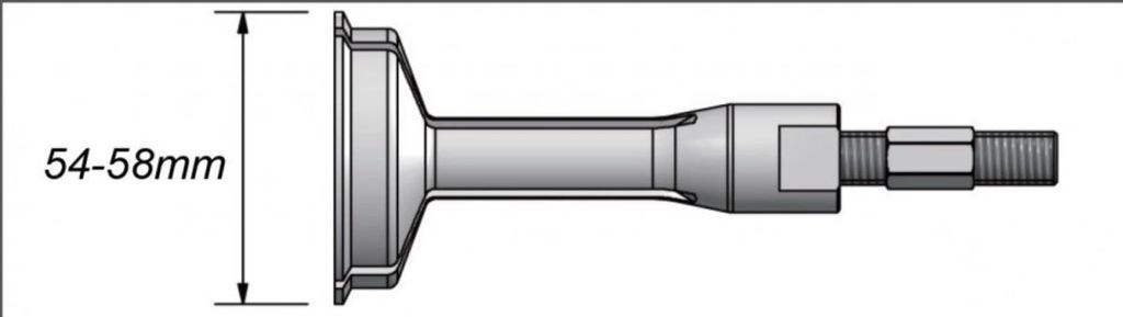 Steckschlüssel Einsatz JMP 54-58mm