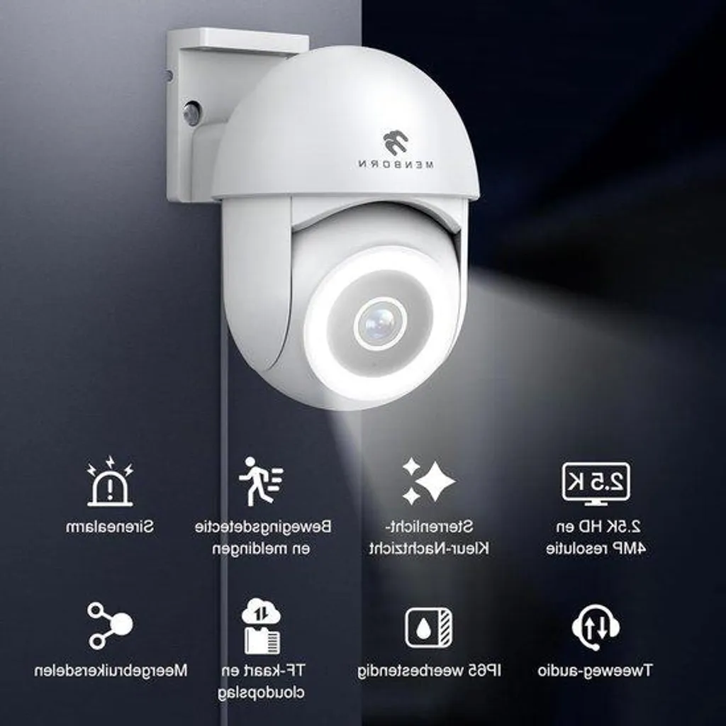 Caméra de surveillance 2,5K WiFi 360° : finissez-en avec les angles morts