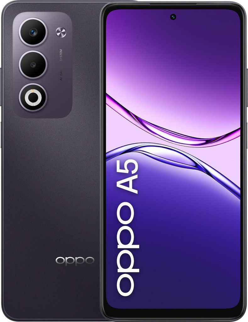 Oppo SMARTPHONE OPPO A5 4G 6.67" 6GB/128GB Dark Purple Zdjęcie produktu 