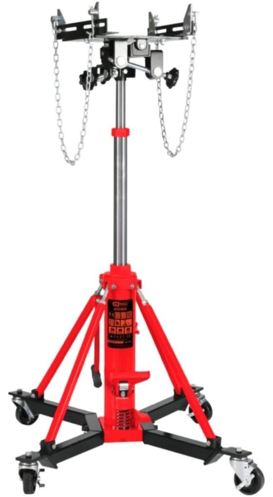 KS Tools performance Hydraulik-Getriebeheber mit Tisch, 1000 kg, 160.1310