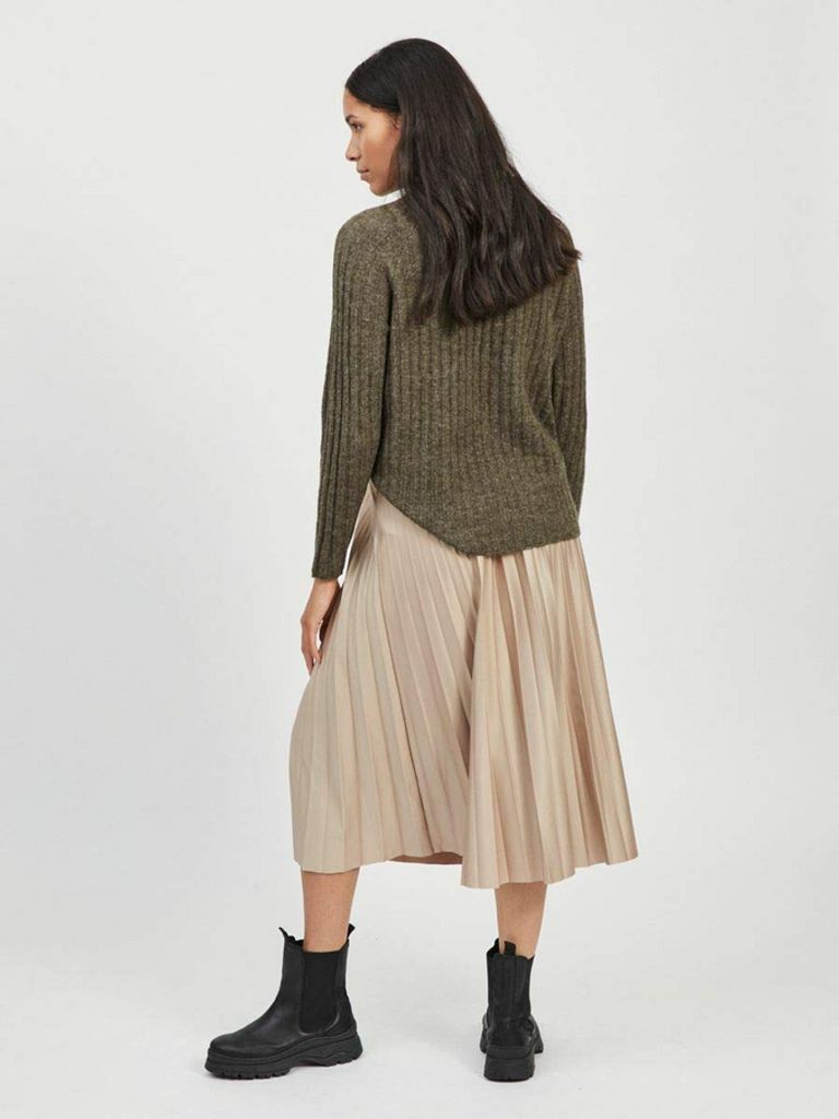 VILA VIMODALA HW WRAP SKIRT - NOOS - A-lijn rok - rot/rood