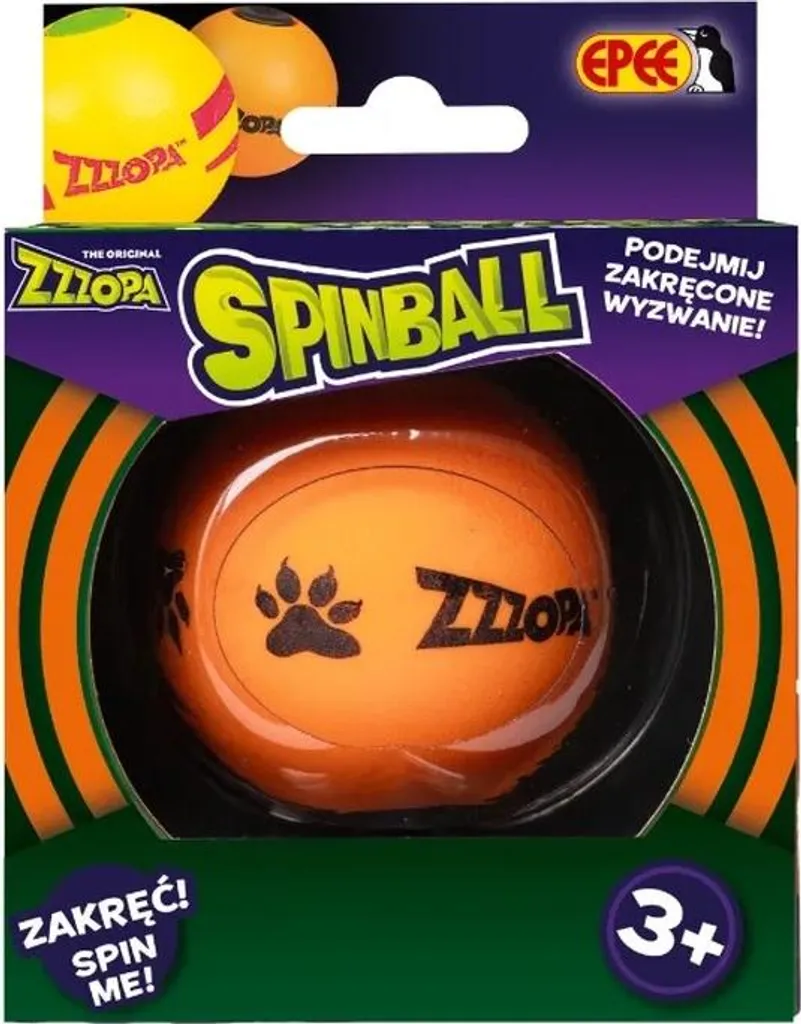 Palla Ep Spinball 092622 Arancione: Gioco Dinamico con Suono Pantera