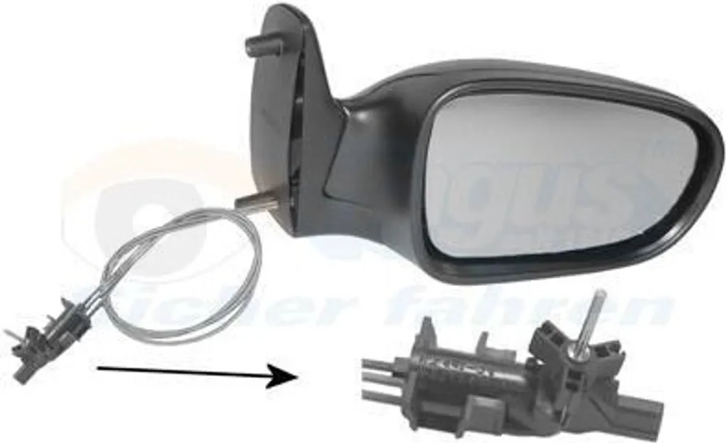 Rétroviseur droit pour Ford Galaxy WGR : visibilité optimale et sécurité