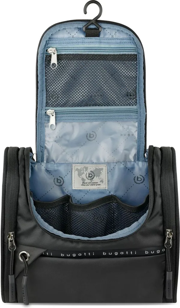 Borsa Toilette Bugatti Blanc DeLight - Impermeabile e Resistente - 5