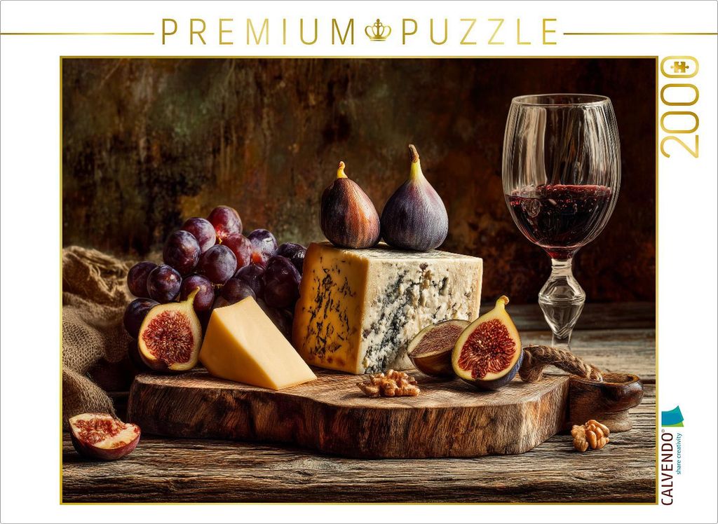CALVENDO Puzzle Ein Motiv aus dem Kalender Genussmomente | 2000 Teile Lege-Größe 90x67cm Foto-Puzzle für glückliche Stunden