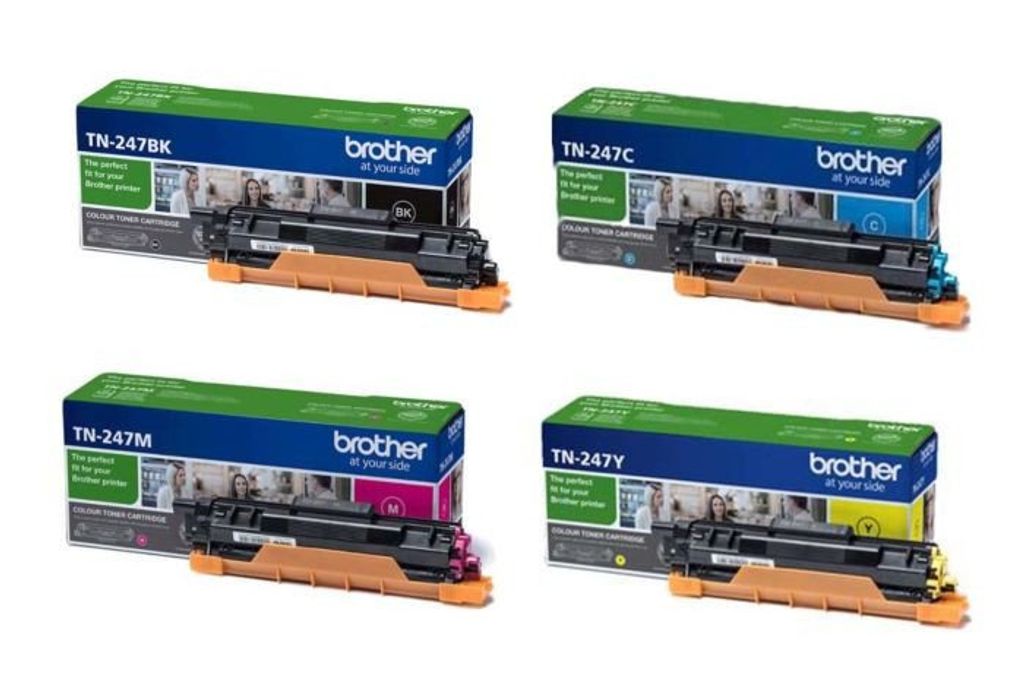 Brother TN-247 (TN247BK, TN247C, TN247M, TN247Y) - toner, Produktbild 