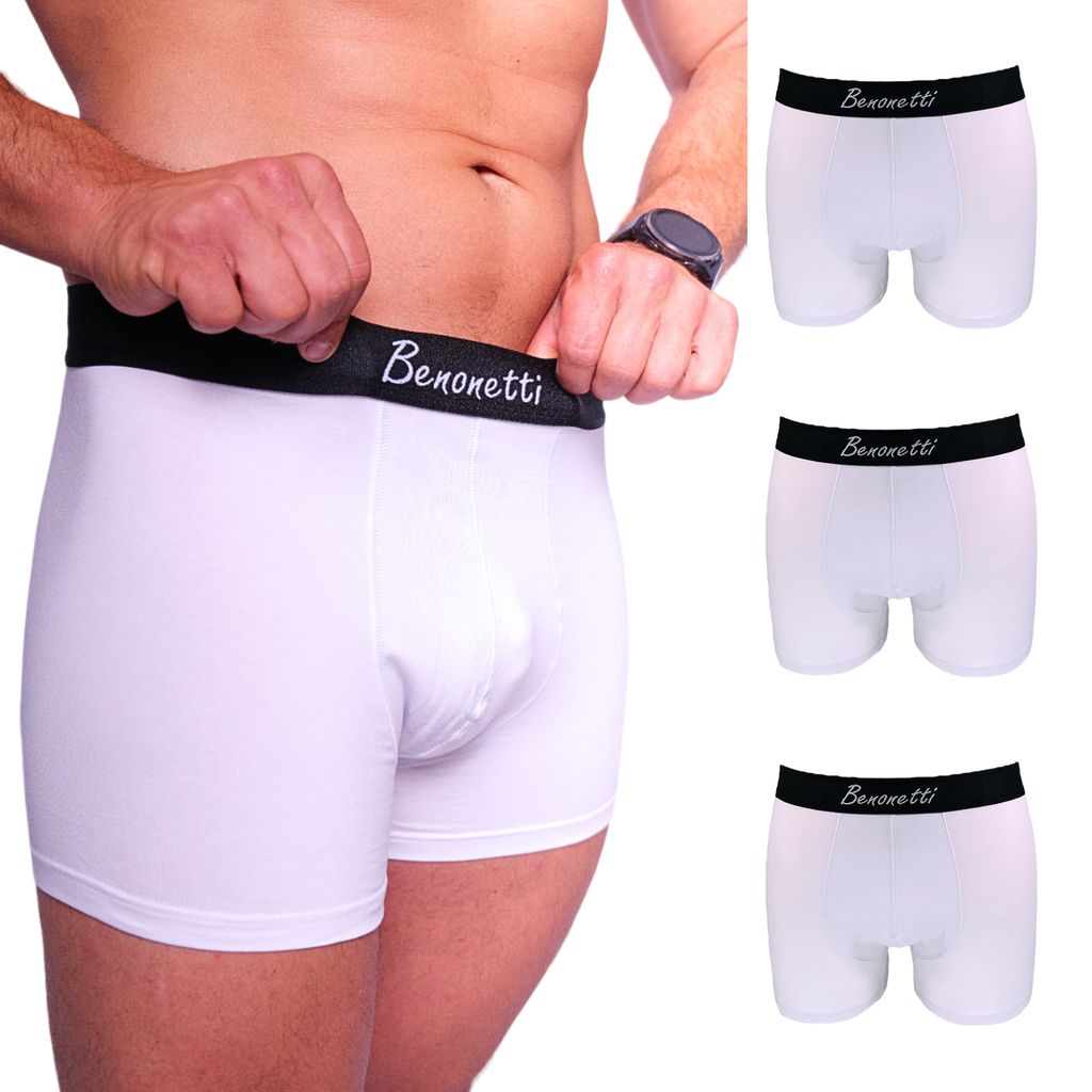 Benonetti Herren Boxershorts, atmungsaktive Produktbild 