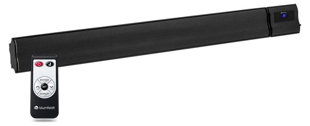 Klarstein Chauffage radiant, Chauffage électrique pour Image du produit 