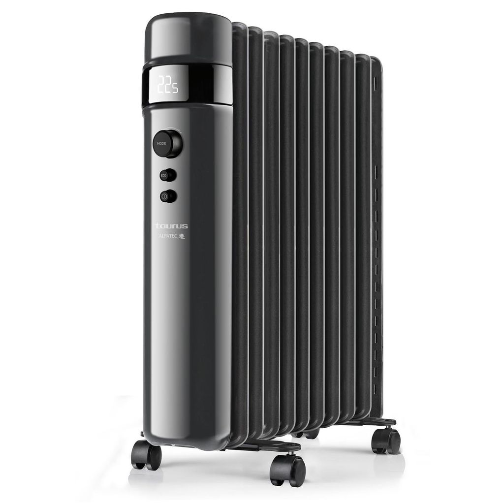 Taurus Agadir Öl-Radiator 2500 W NA, Öl-Heizlüfter, Öl, Öl, Drinnen, Flur, Schwarz
