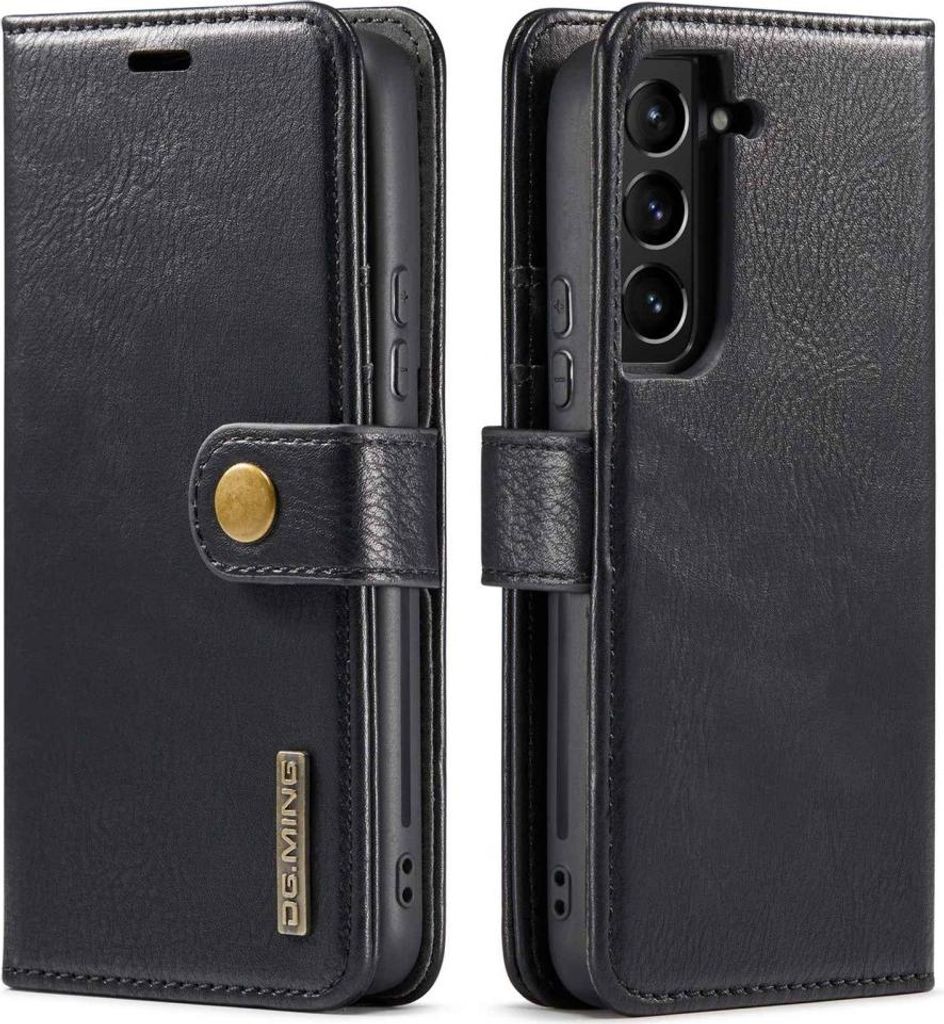 Samsung Galaxy S10e Hülle - DG.MING 2-in-1 Klapphülle & Back Cover - Schwarz