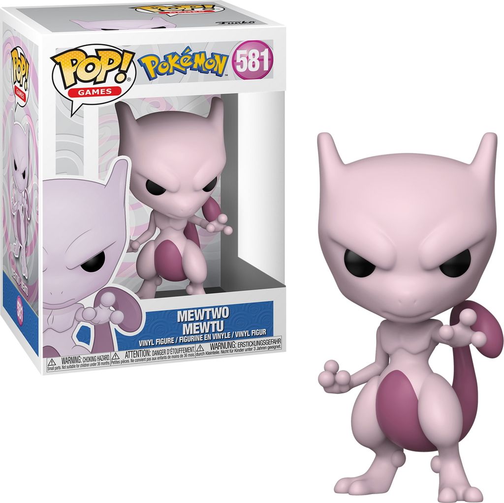 Pokemon POP! Games Vinyl Figur Mewtwo 9 cm Produktbild 2