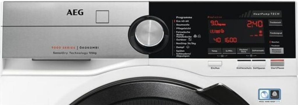 AEG - L9WEF80690 - Waschtrockner mit Wärmepumpe - SensiDry Produktbild 2