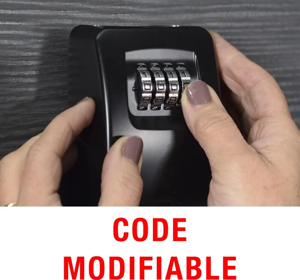 Boite à clés pour location Airbnb, code 4 chiffres et acier Thirard