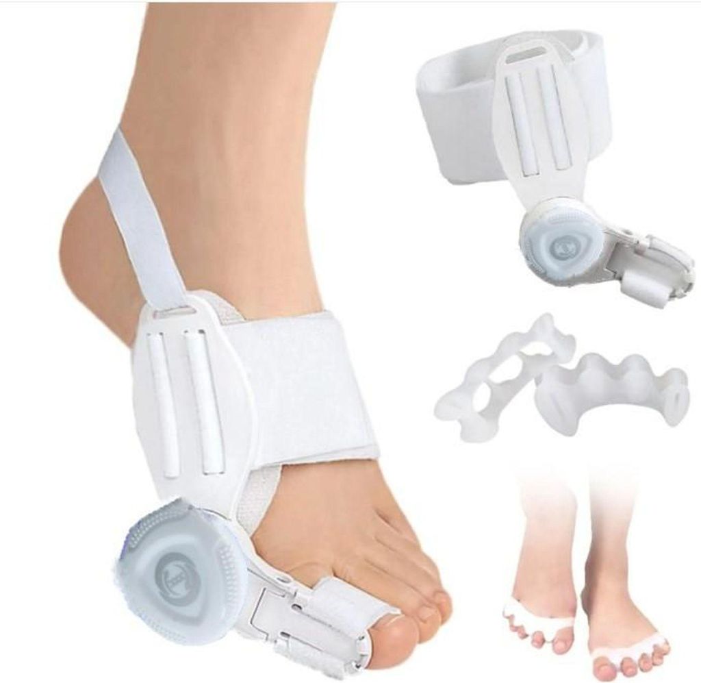 Hallux Valgus Korrektur Einstellbar Hallux Valgus Schiene mit Zehenspreizer zur Bunion-Entlastung
