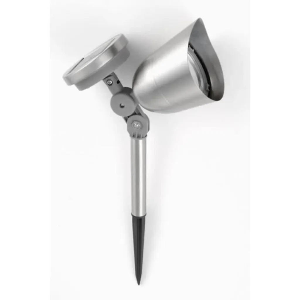 Spot Solaire Inox Anti-Corrosion pour Éclairer vos Extérieurs la Nuit