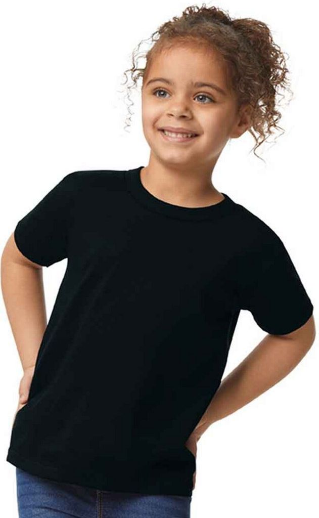 Gildan - T-Shirt Schwere Qualität für Kinder PC5912 (98) (Schwarz)