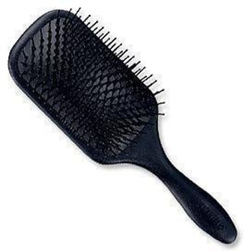 Denman Borstel, Grooming D83, Grote platte borstel, zwart Productafbeelding 