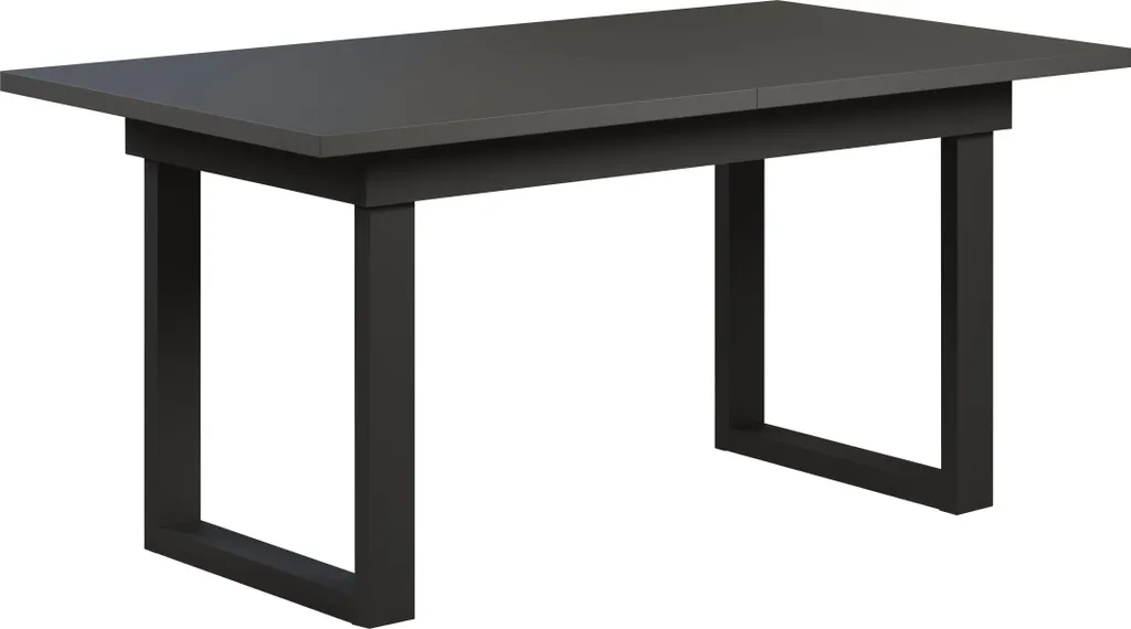 Table de Repas avec Rallonge Anthracite UniversalS Plateau Résistant - 4