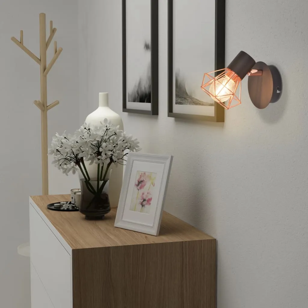 Applique 2 unità con 2 lampadine LED 8 W - 2