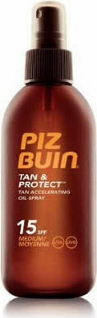 Piz Buin Tan & Protect Tan Accelerating Oil Spray LSF 15 150ml