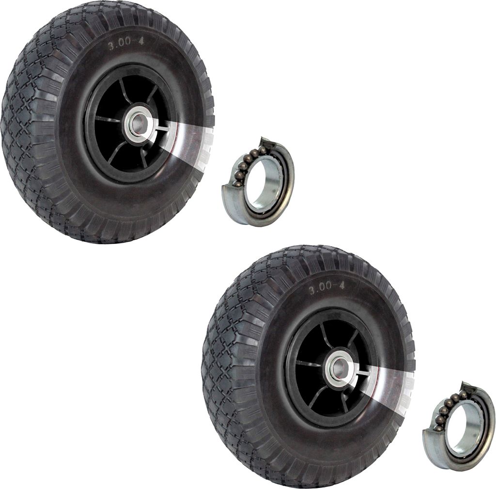 ZOYDP 2 Stück Schlauch 3.00-4, 260 x 85mm Sackkarre-Luftad-Zubehör