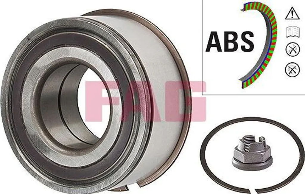 Roulement de Roue pour Renault Laguna : Kit de Remplacement FAG Précis