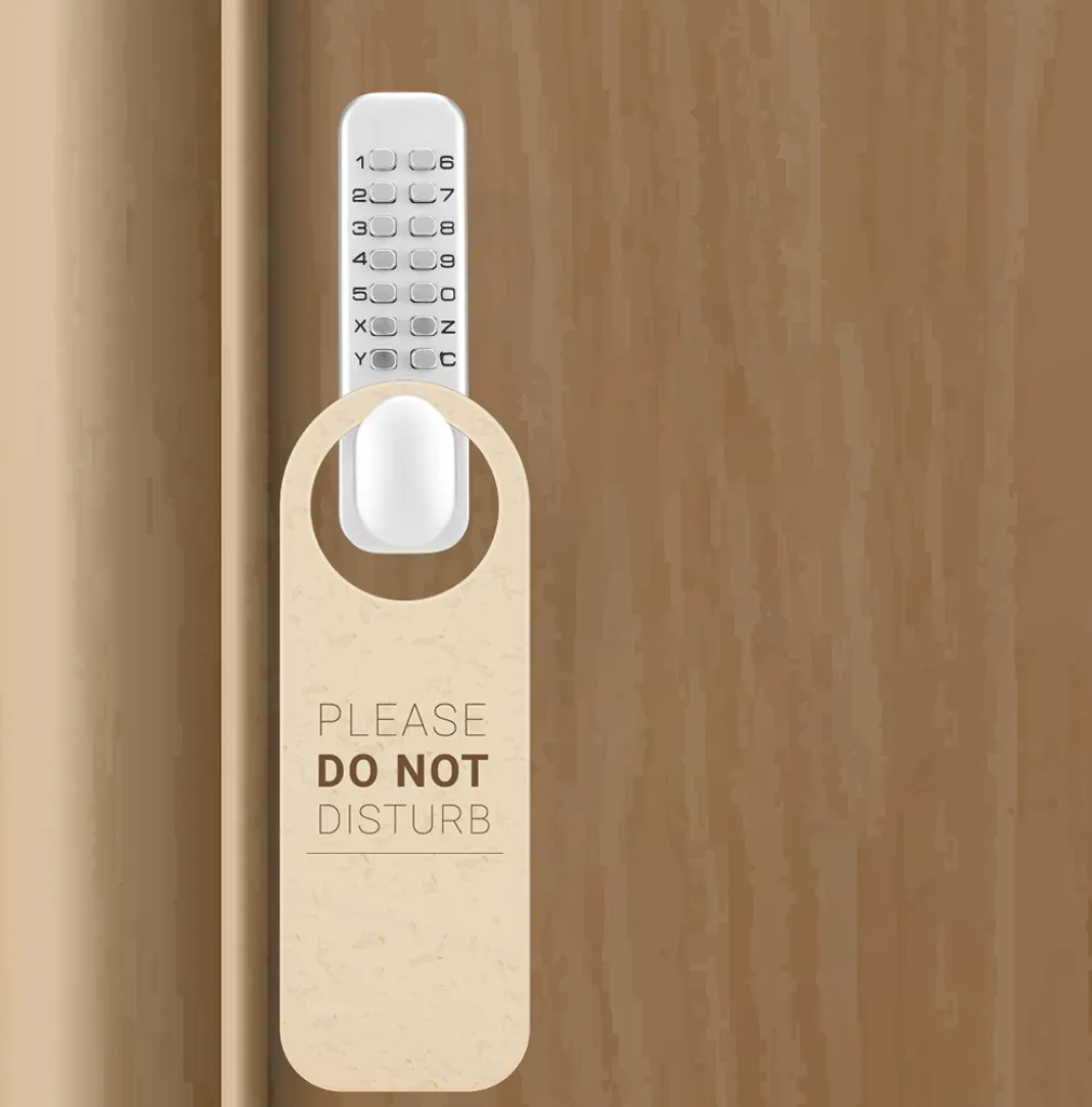 Serrure de porte de chambre à code pour accès privé et bureau à domicile - 12